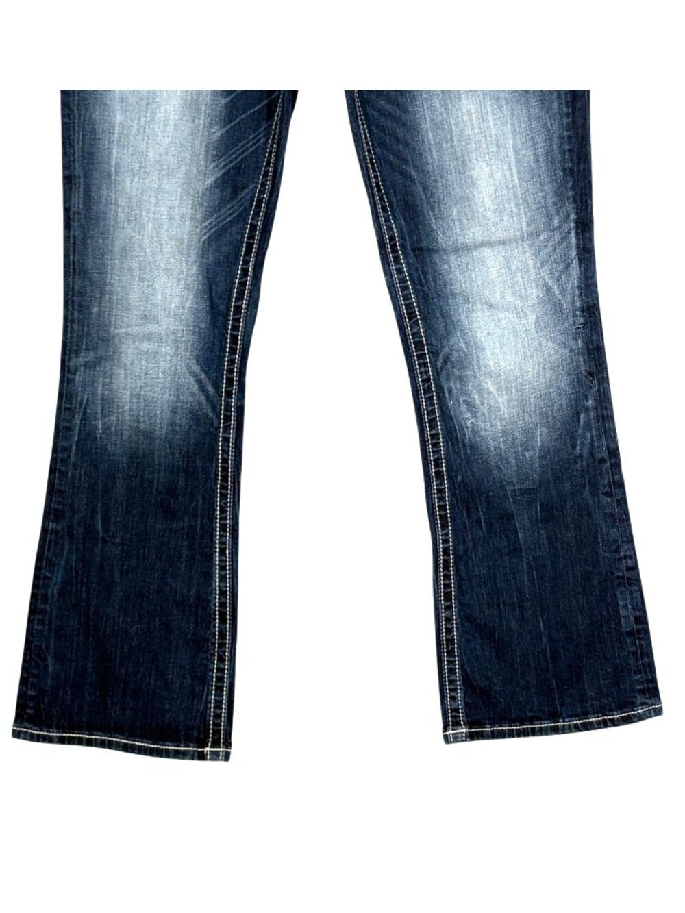 Miss Me Wing Embellished Mid Rise Easy Boot Jeans Size 30 - Picture 4 of 11